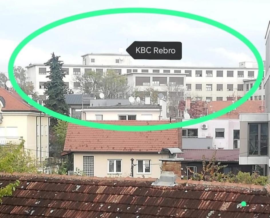 Studio Apartman Jordanovac Rebro, 300 M Od Bolnice Rebro Zagreb Exteriör bild